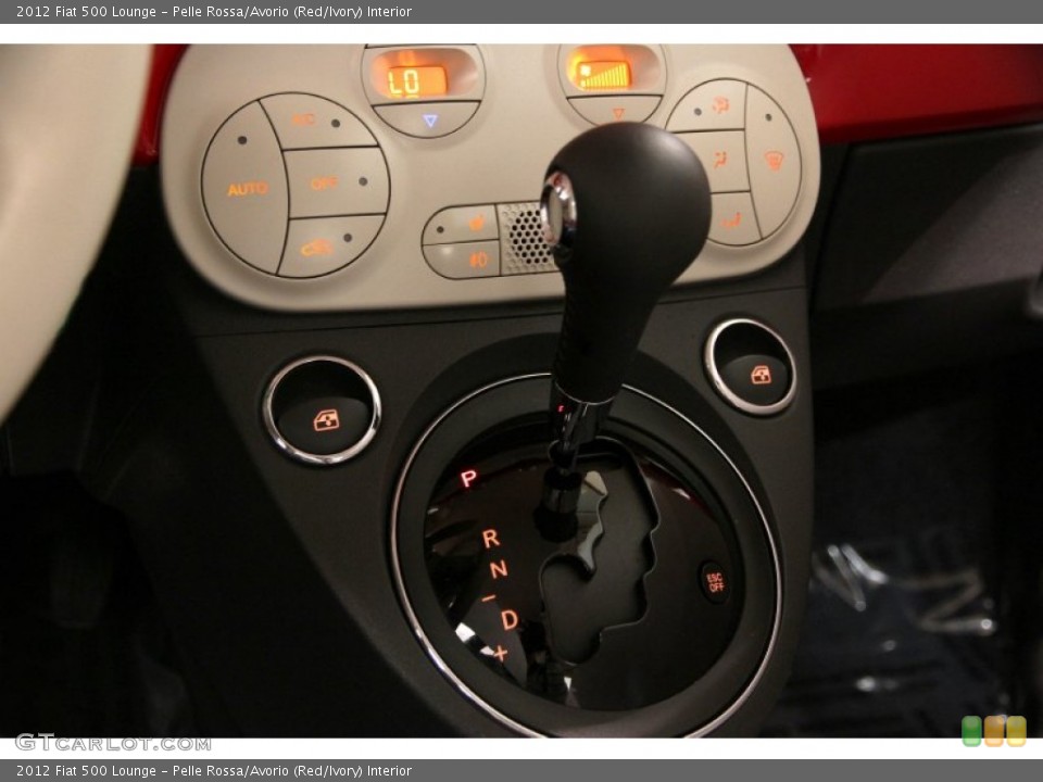 Pelle Rossa/Avorio (Red/Ivory) Interior Transmission for the 2012 Fiat 500 Lounge #92965655