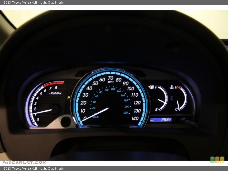 Light Gray Interior Gauges for the 2013 Toyota Venza XLE #92966606