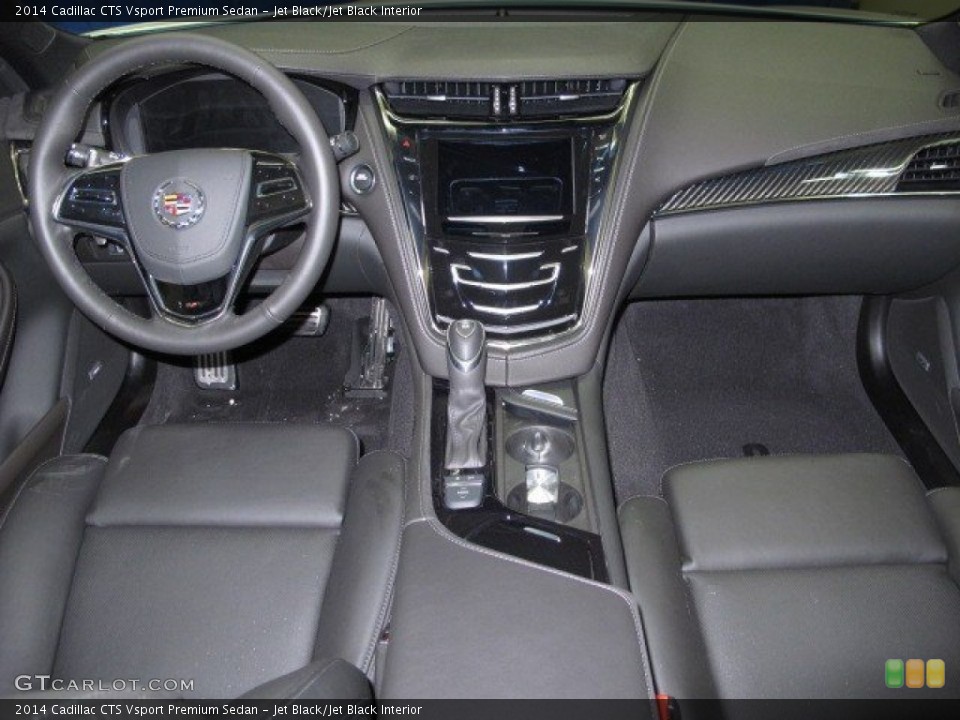 Jet Black/Jet Black Interior Photo for the 2014 Cadillac CTS Vsport Premium Sedan #92966627
