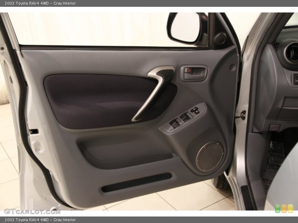 Gray Interior Door Panel for the 2003 Toyota RAV4 4WD #92967161