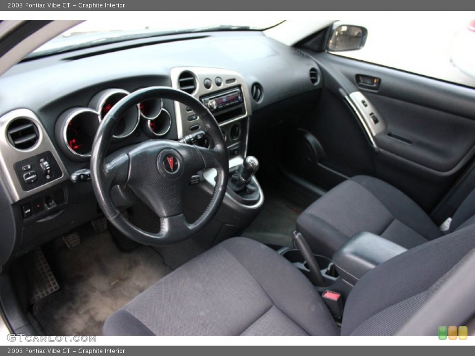 Graphite Interior Prime Interior for the 2003 Pontiac Vibe GT #92967311