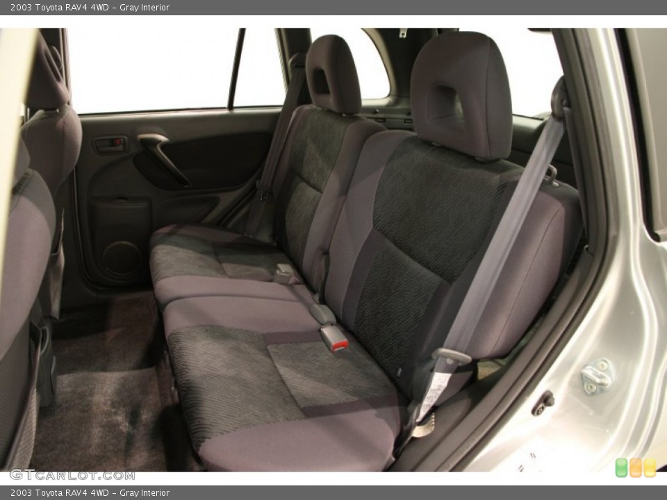 Gray 2003 Toyota RAV4 Interiors
