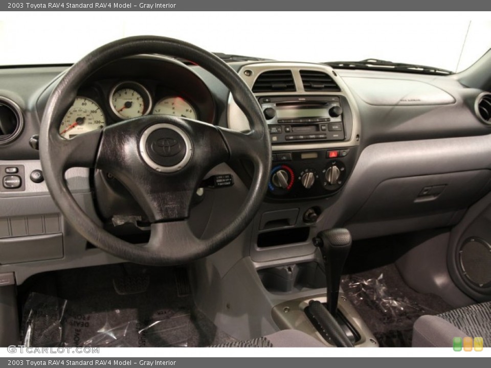 Gray Interior Dashboard for the 2003 Toyota RAV4  #92968982