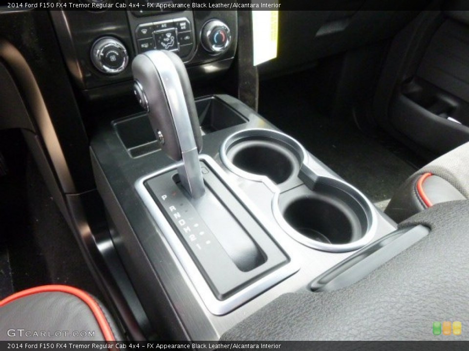 FX Appearance Black Leather/Alcantara Interior Transmission for the 2014 Ford F150 FX4 Tremor Regular Cab 4x4 #92977493