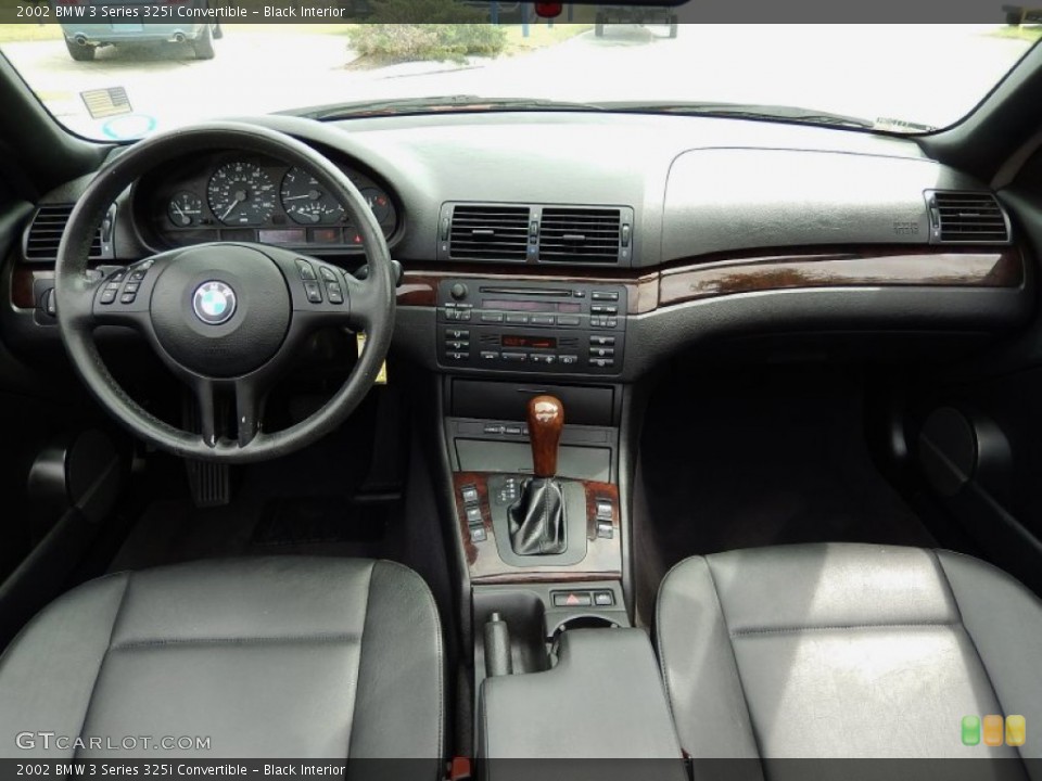 Black Interior Dashboard for the 2002 BMW 3 Series 325i Convertible #92981921