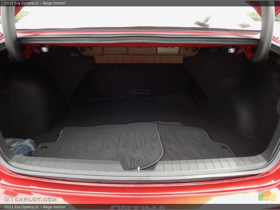 Beige Interior Trunk for the 2013 Kia Optima LX #92983760