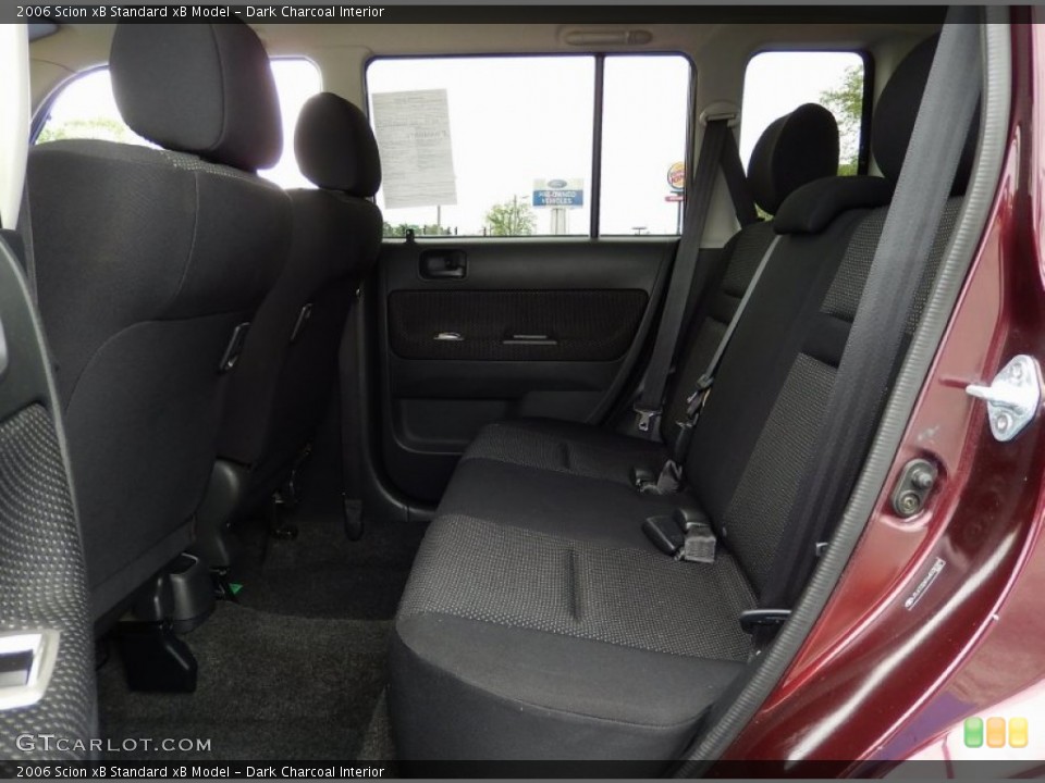 Dark Charcoal Interior Rear Seat for the 2006 Scion xB  #92985277
