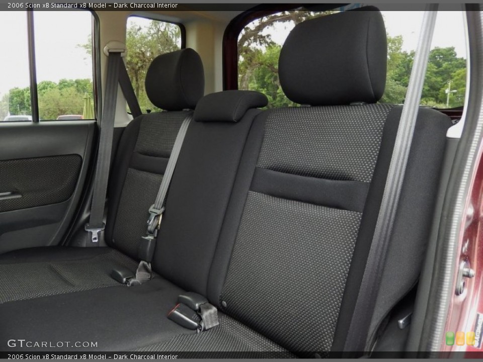 Dark Charcoal Interior Rear Seat for the 2006 Scion xB  #92985302