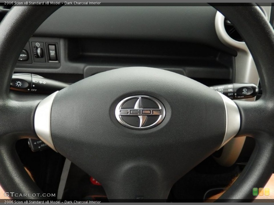 Dark Charcoal Interior Steering Wheel for the 2006 Scion xB  #92985512