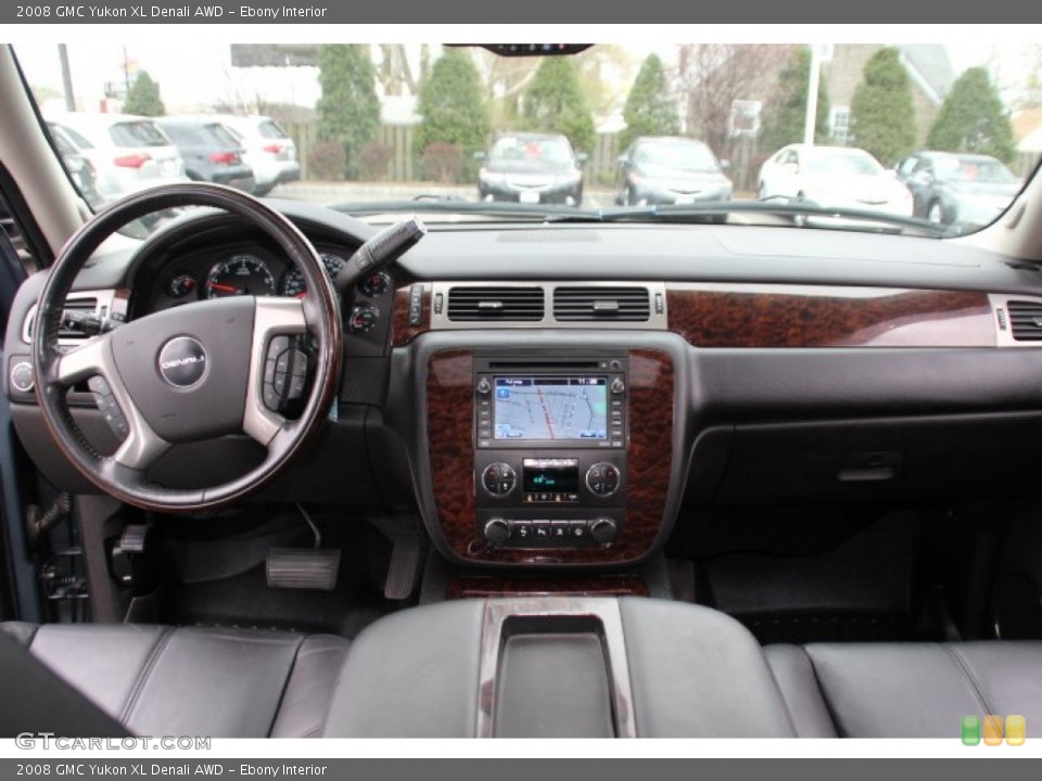 Ebony Interior Dashboard for the 2008 GMC Yukon XL Denali AWD #92986205
