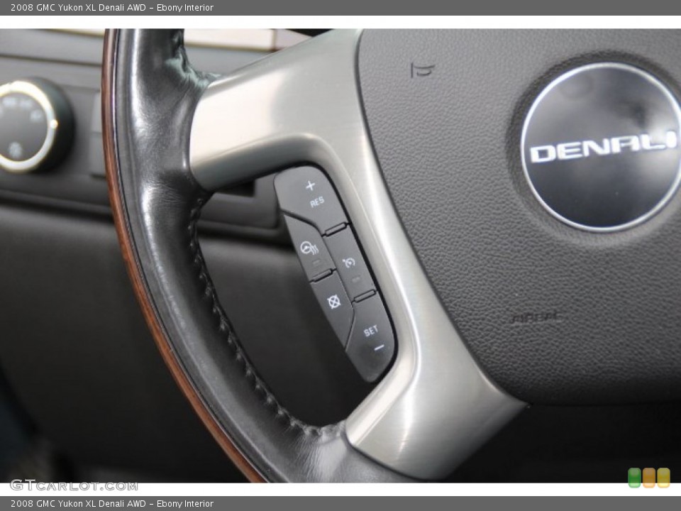 Ebony Interior Controls for the 2008 GMC Yukon XL Denali AWD #92986271