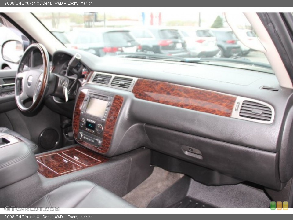 Ebony Interior Dashboard for the 2008 GMC Yukon XL Denali AWD #92986484