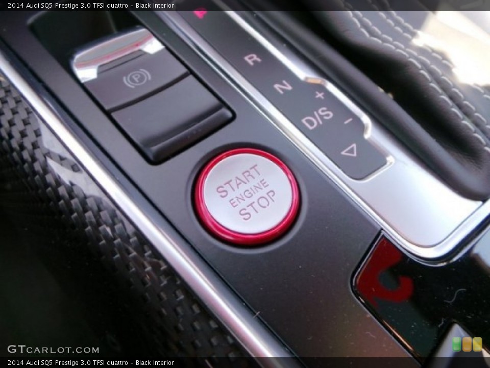 Black Interior Controls for the 2014 Audi SQ5 Prestige 3.0 TFSI quattro #92999965