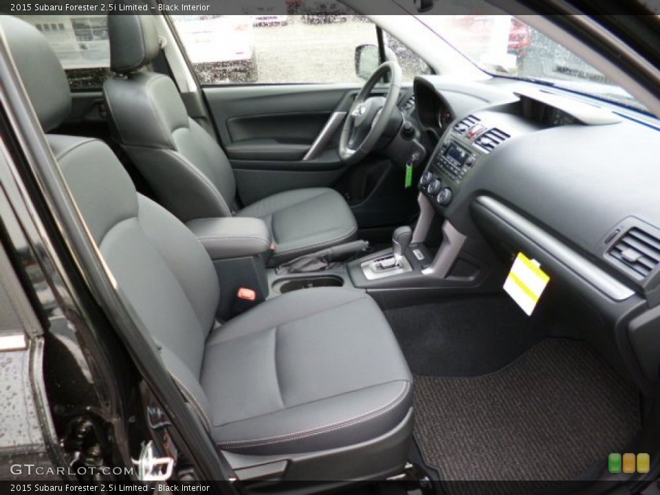Black Interior Front Seat for the 2015 Subaru Forester 2.5i Limited #93004111
