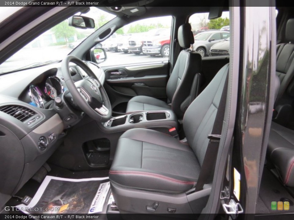 R/T Black Interior Front Seat for the 2014 Dodge Grand Caravan R/T #93011838