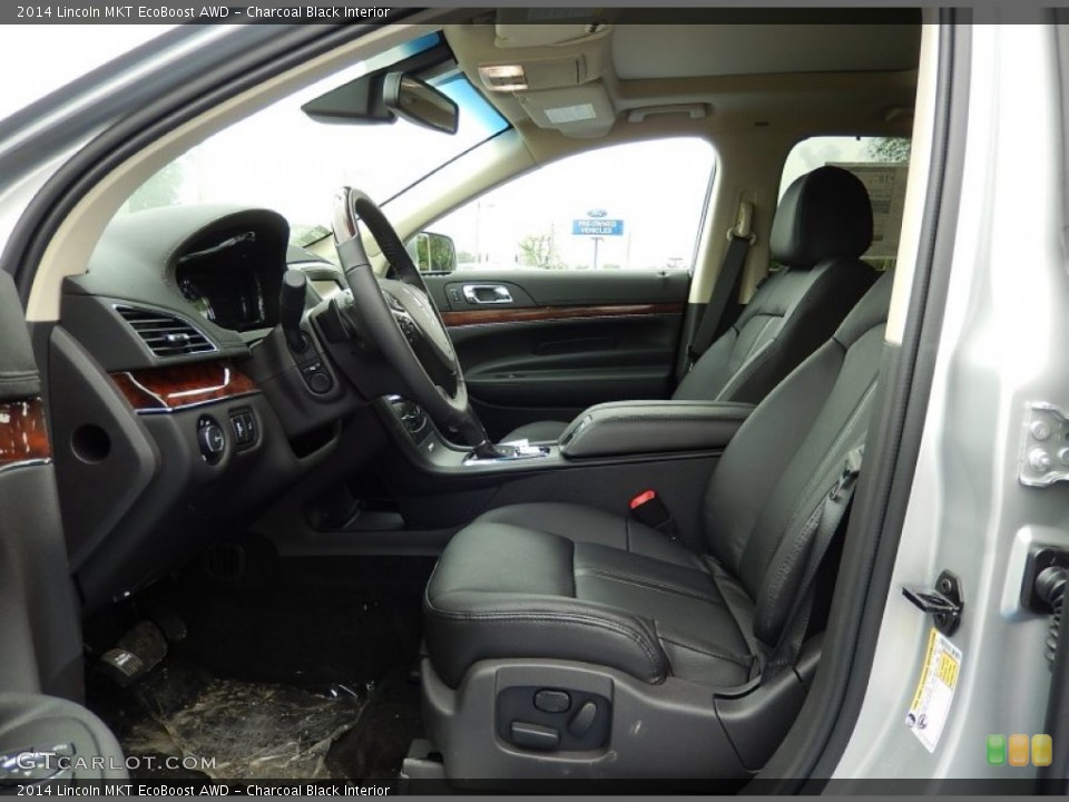Charcoal Black Interior Front Seat for the 2014 Lincoln MKT EcoBoost AWD #93017414