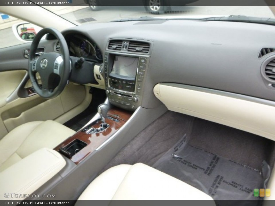 Ecru Interior Dashboard for the 2011 Lexus IS 350 AWD #93025905