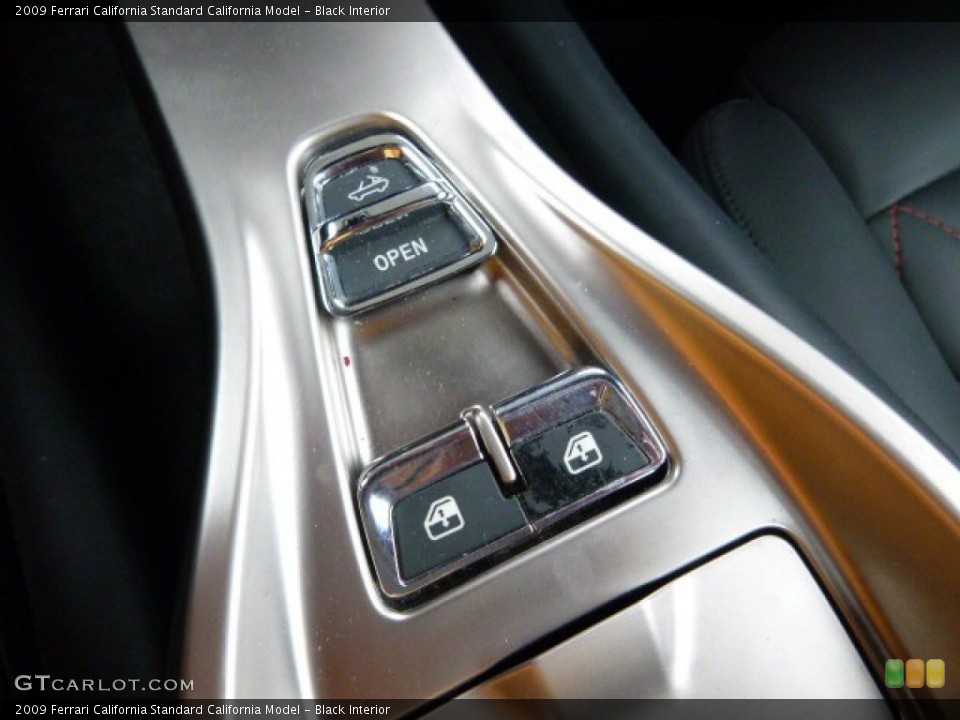 Black Interior Controls for the 2009 Ferrari California  #93034032