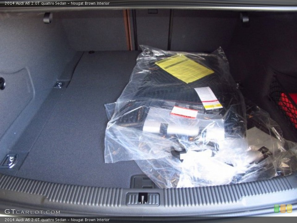 Nougat Brown Interior Trunk for the 2014 Audi A6 2.0T quattro Sedan #93035211