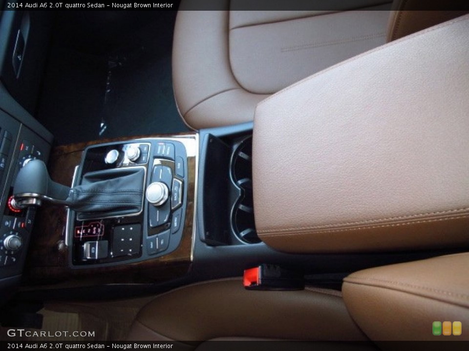 Nougat Brown Interior Controls for the 2014 Audi A6 2.0T quattro Sedan #93035280