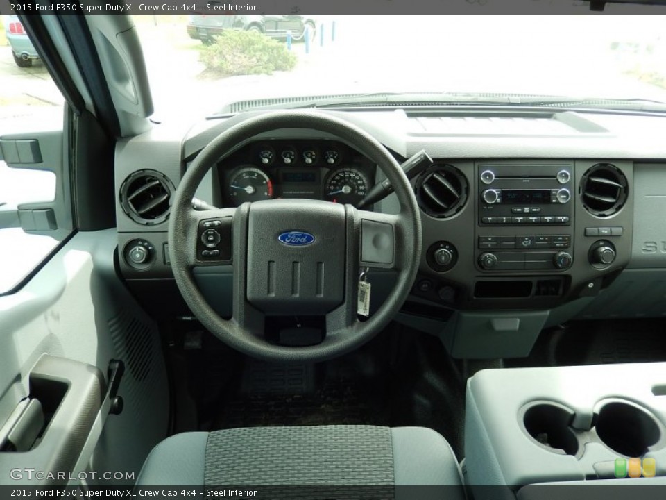 Steel Interior Dashboard for the 2015 Ford F350 Super Duty XL Crew Cab 4x4 #93041980