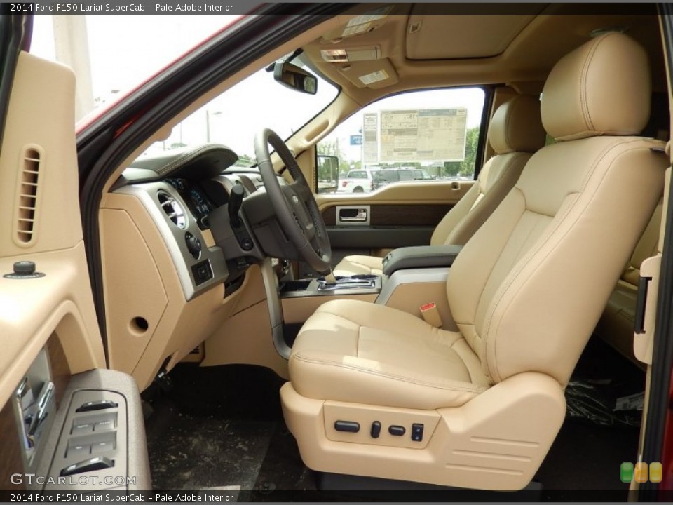 Pale Adobe Interior Photo for the 2014 Ford F150 Lariat SuperCab #93044095