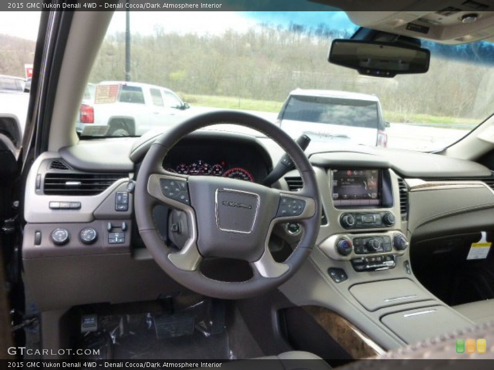 Denali Cocoa/Dark Atmosphere Interior Dashboard for the 2015 GMC Yukon Denali 4WD #93052774