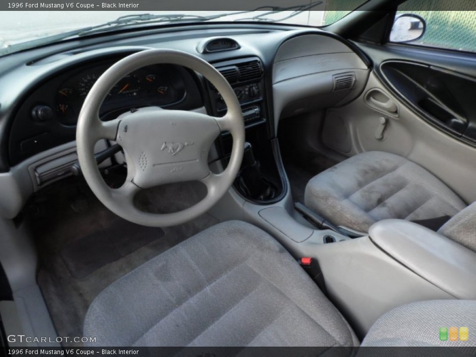 Black 1996 Ford Mustang Interiors