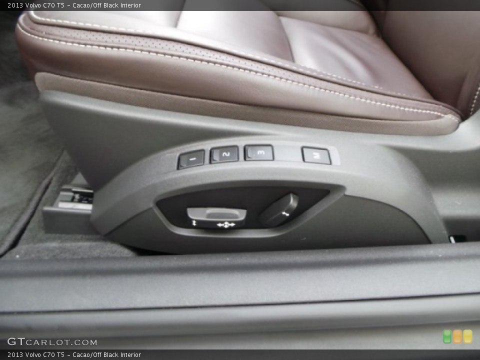 Cacao/Off Black Interior Front Seat for the 2013 Volvo C70 T5 #93064837