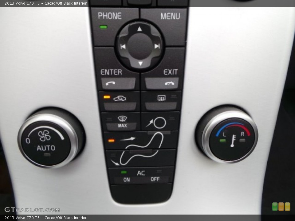 Cacao/Off Black Interior Controls for the 2013 Volvo C70 T5 #93064936