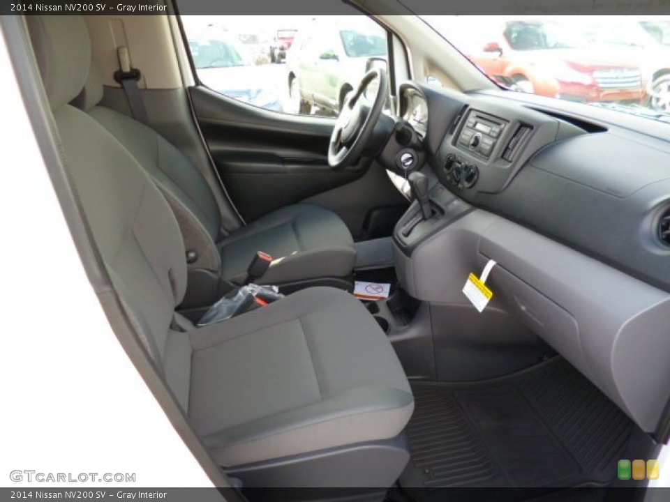 Gray Interior Photo for the 2014 Nissan NV200 SV #93065729