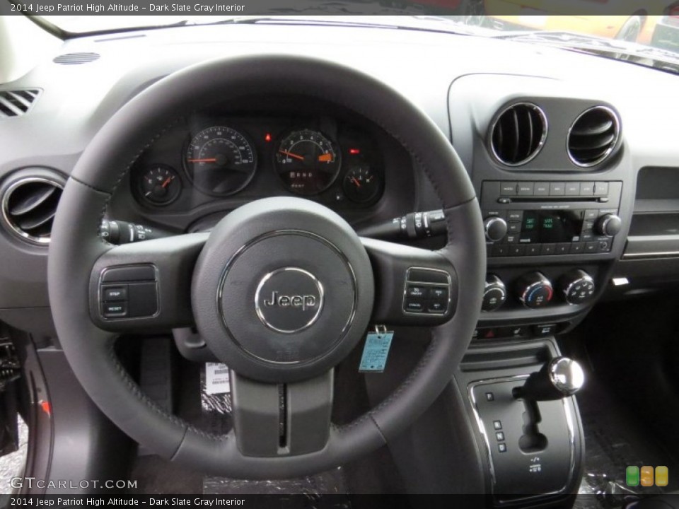 Dark Slate Gray Interior Dashboard for the 2014 Jeep Patriot High Altitude #93084982