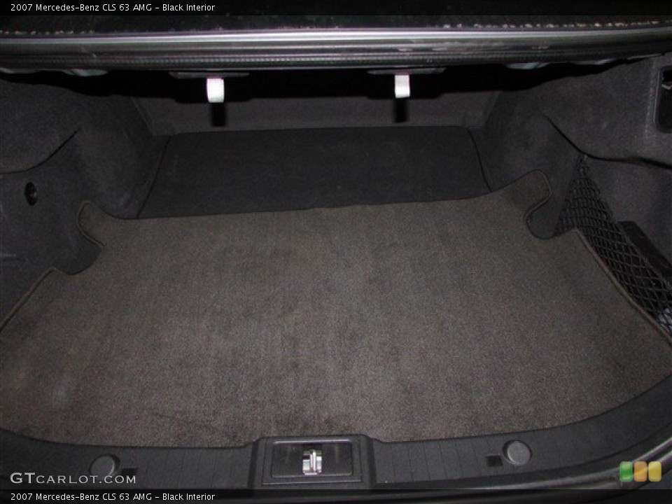 Black Interior Trunk for the 2007 Mercedes-Benz CLS 63 AMG #93091862