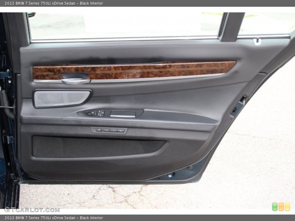 Black Interior Door Panel for the 2013 BMW 7 Series 750Li xDrive Sedan #93095870