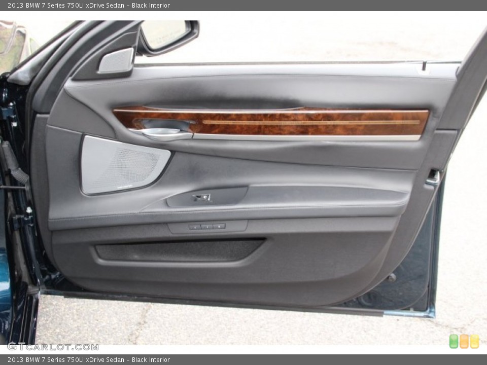 Black Interior Door Panel for the 2013 BMW 7 Series 750Li xDrive Sedan #93095980