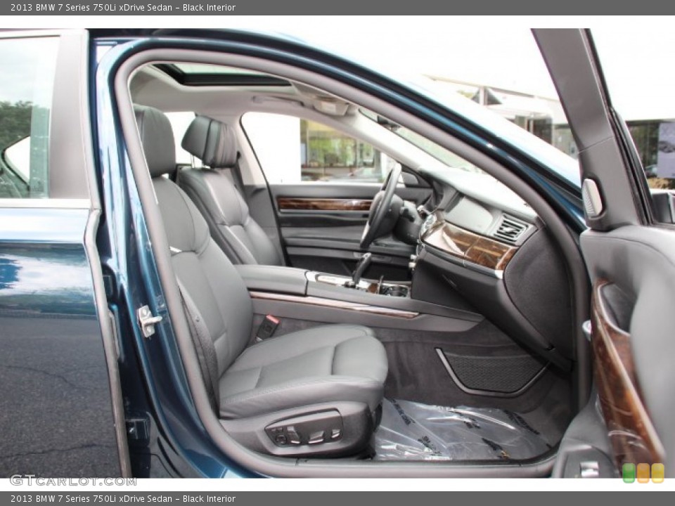 Black Interior Front Seat for the 2013 BMW 7 Series 750Li xDrive Sedan #93096032