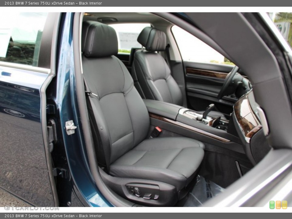 Black Interior Front Seat for the 2013 BMW 7 Series 750Li xDrive Sedan #93096053
