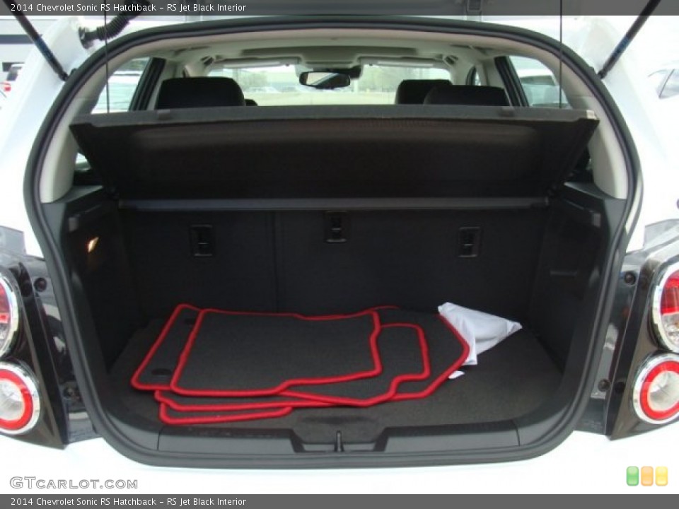 RS Jet Black Interior Trunk for the 2014 Chevrolet Sonic RS Hatchback #93113945