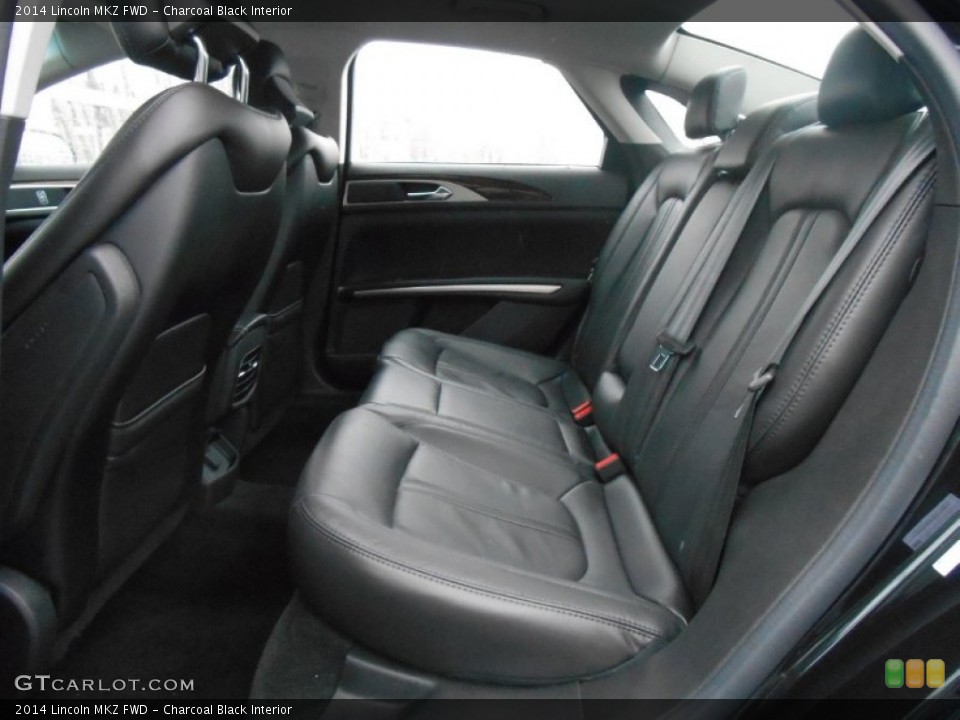 Charcoal Black Interior Rear Seat for the 2014 Lincoln MKZ FWD #93116525