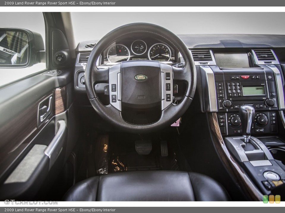 Ebony/Ebony Interior Dashboard for the 2009 Land Rover Range Rover Sport HSE #93116971