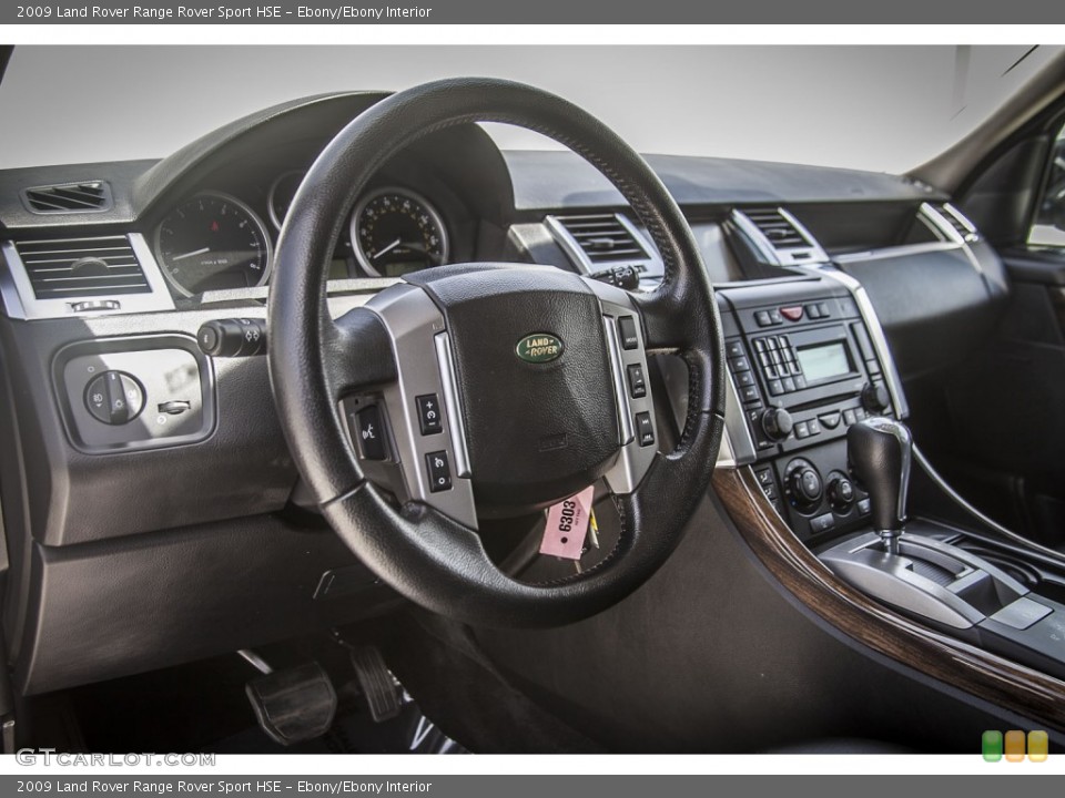Ebony/Ebony Interior Dashboard for the 2009 Land Rover Range Rover Sport HSE #93117416