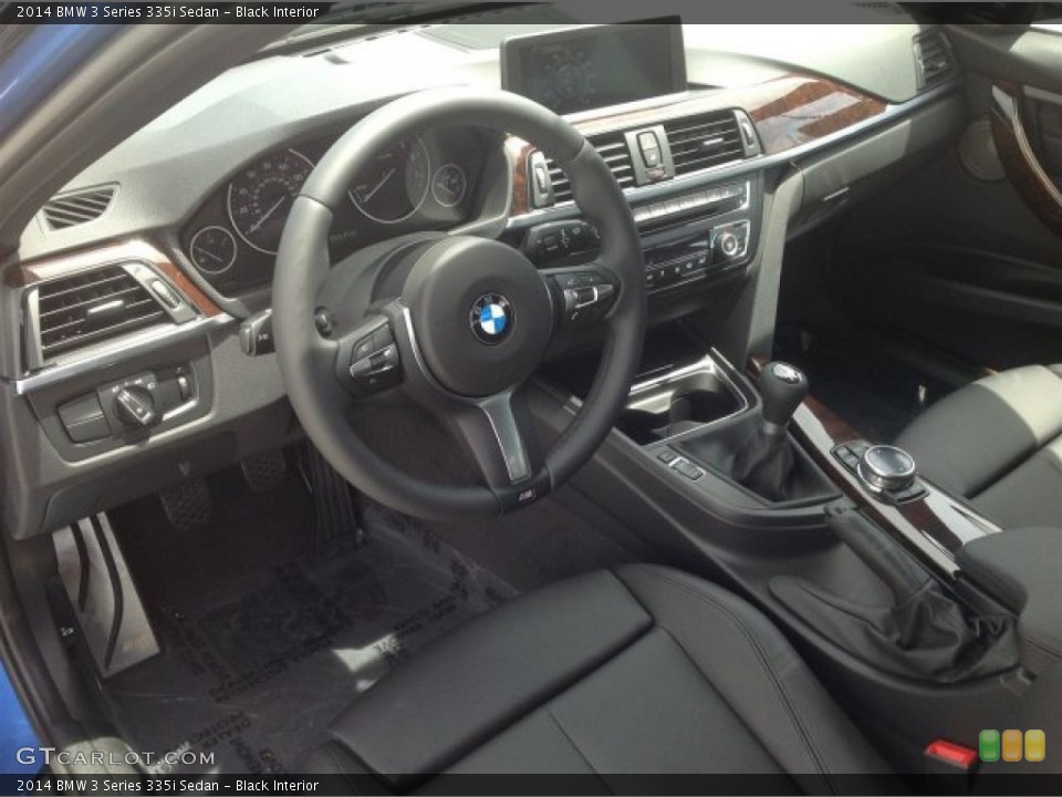 Black Interior Photo for the 2014 BMW 3 Series 335i Sedan #93120452