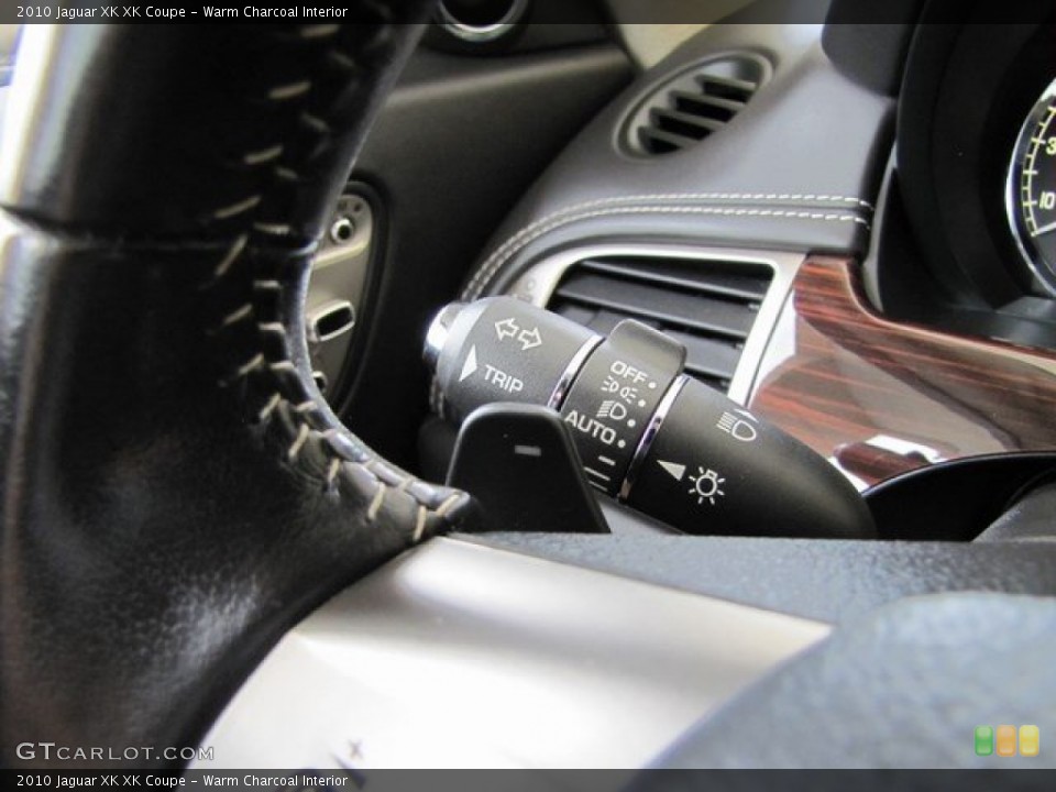 Warm Charcoal Interior Controls for the 2010 Jaguar XK XK Coupe #93120773