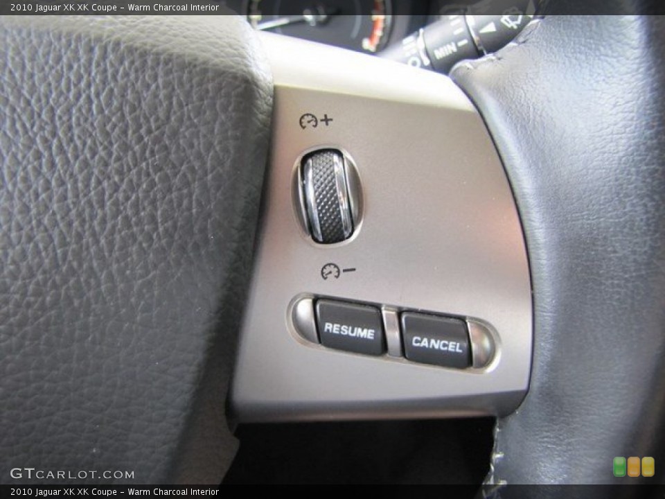 Warm Charcoal Interior Controls for the 2010 Jaguar XK XK Coupe #93120797