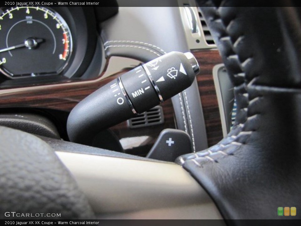 Warm Charcoal Interior Controls for the 2010 Jaguar XK XK Coupe #93120818