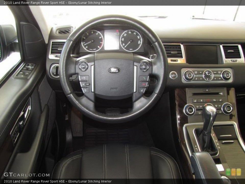 Ebony/Lunar Stitching Interior Dashboard for the 2010 Land Rover Range Rover Sport HSE #93122151
