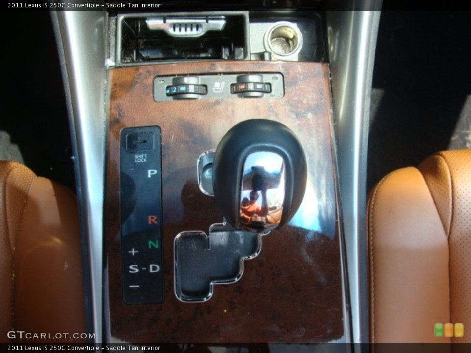 Saddle Tan Interior Transmission for the 2011 Lexus IS 250C Convertible #93133104