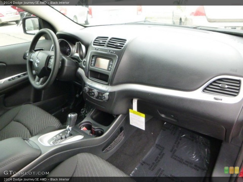Black Interior Dashboard for the 2014 Dodge Journey SE AWD #93133416