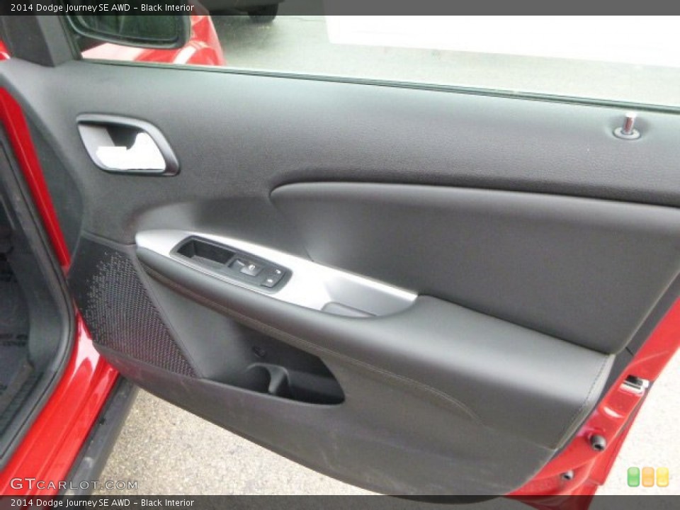 Black Interior Door Panel for the 2014 Dodge Journey SE AWD #93133426