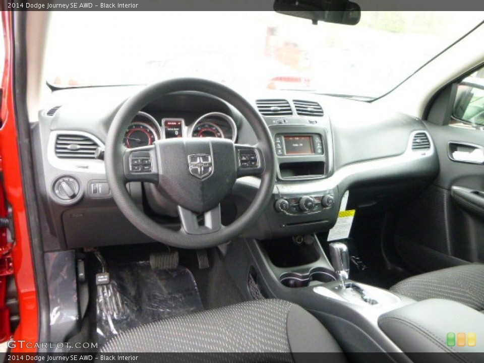 Black Interior Photo for the 2014 Dodge Journey SE AWD #93133455